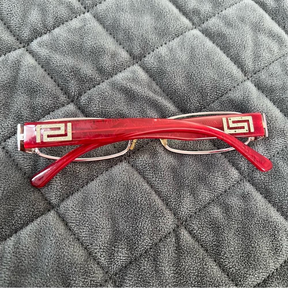 Versace Reading Glasses Rectangular Frame Women R… - image 2